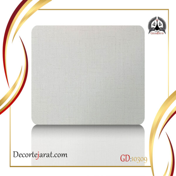 کاغذ دیواری سفید کاپوچینویی GD10309