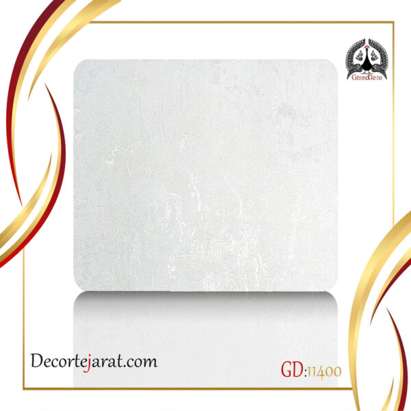 کاغذ دیواری پتینه سفید استخوانی GD11400، مناسب استفاده در تمام فضاهای داخلی منزل و محل کار شما است