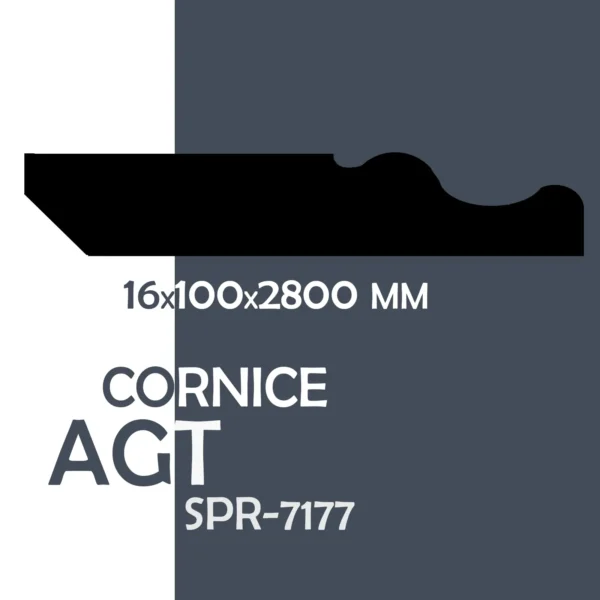قرنیز ام دی اف 10CM- AGT-SPR-7177